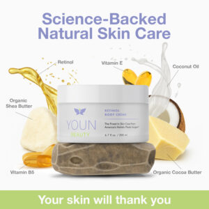 Youn Retinol Body Cream Ingredients Image